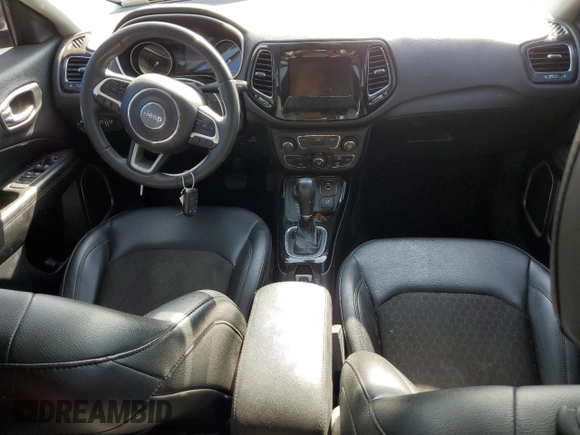 2021 Jeep Compass Altitude with VIN 3C4NJDBB5MT589662, listed as a Copart auction lot 52500255 with Not provided miles and Salvage title. Bid and sale history available at DreamBid. Image 8.