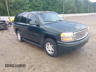 2001 GMC Yukon Denali z VIN 1GKEK63U01J190660, wystawiony jako IAAI lot #42264964 z przebiegiem 201 795 mil mil oraz . Historia ofert i sprzedaży dostępna na DreamBid. Obrazek 1.