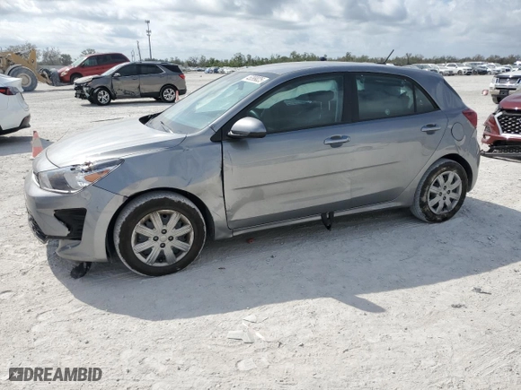 2023 Kia Rio 5-Door S with VIN 3KPA25ADXPE597494, listed as a Copart auction lot 45399025 with 26,345 mi miles and Salvage Title. Bid and sale history available at carsss.com. Image 1.