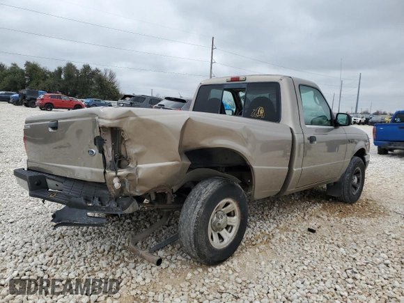 2003 Ford Ranger XL with VIN 1FTYR10D43PA16117, listed as a Copart auction lot 43649635 with 237,394 mi miles and Salvage Title. Bid and sale history available at DreamBid. Image 3.