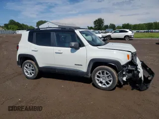 2021 Jeep Renegade Limited with VIN ZACNJDD12MPM95053, listed as a Copart auction lot 60344415 with 37,415 mi miles and Salvage title. Bid and sale history available at DreamBid. Image 4.