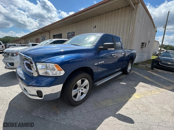 2009 Dodge Ram 1500 SLT with VIN 1D3HB18T79S777494, listed as a Copart auction lot 53476025 with 161,838 mi miles and Clean Title. Bid and sale history available at carsss.com. Image 2.