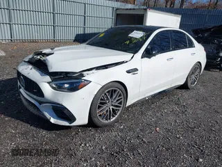 2024 Mercedes-Benz C 63 S AMG E Performance with VIN W1KAF8AB6RR222087, listed as a IAAI auction lot 41844101 with 5,500 mi miles and . Bid and sale history available at DreamBid. Image 18.