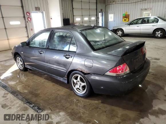 2004 Mitsubishi Lancer OZ-Rally with VIN JA3AJ86E14U048526, listed as a Copart auction lot 49844515 with 230,574 mi miles and Salvage Title. Bid and sale history available at carsss.com. Image 2.