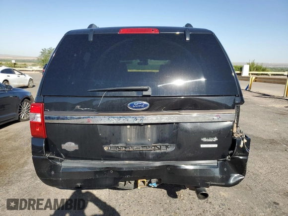 2015 Ford Expedition Max XLT with VIN 1FMJK1JT7FEF43088, listed as a Copart auction lot 64259455 with 135,522 mi miles and Salvage title. Bid and sale history available at DreamBid. Image 6.