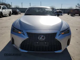 2022 Lexus IS with VIN JTHDA1D25N5119803, listed as a Copart auction lot 41886005 with 46,603 mi miles and Salvage Title. Bid and sale history available at carsss.com. Image 5.
