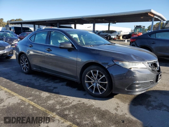 2015 Acura TLX V6 Tech with VIN 19UUB2F56FA021689, listed as a Copart auction lot 44054295 with 239,871 mi miles and Clean Title. Bid and sale history available at carsss.com. Image 4.