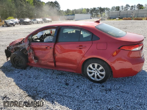 2020 Toyota Corolla LE with VIN JTDEPRAE2LJ086541, listed as a Copart auction lot 52226065 with 101,318 mi miles and Salvage Title. Bid and sale history available at carsss.com. Image 2.