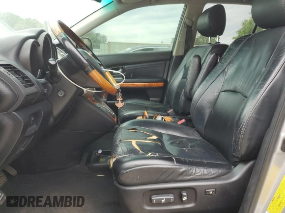 2009 Lexus RX 350 with VIN 2T2GK31UX9C072222, listed as a Copart auction lot 55920035 with 207,682 mi miles and Clean Title. Bid and sale history available at DreamBid. Image 7.