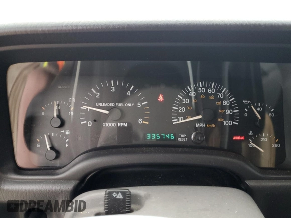1997 Jeep Cherokee Country with VIN 1J4FJ78S9VL576899, listed as a Copart auction lot 82303584 with 335,746 mi miles and Salvage Title. Bid and sale history available at carsss.com. Image 9.