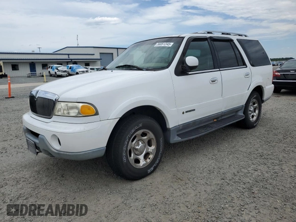 2001 Lincoln Navigator z VIN 5LMFU28R71LJ18097, wystawiony jako Copart lot #56051245 z przebiegiem Nie podano mil oraz Tytuł czysty. Historia ofert i sprzedaży dostępna na DreamBid. Obrazek 1.