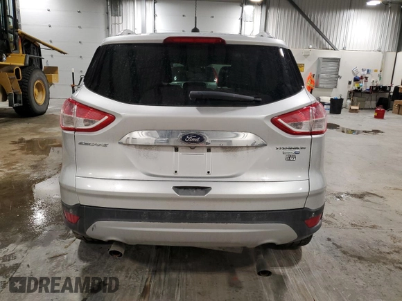 2014 Ford Escape Titanium with VIN 1FMCU9J95EUD74439, listed as a Copart auction lot 44552815 with 204,859 mi miles and Salvage Title. Bid and sale history available at carsss.com. Image 6.