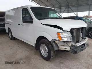 2018 Nissan NV Cargo S z VIN 1N6BF0KY8JN801254, wystawiony jako IAAI lot #42172812 z przebiegiem 117 602 mil mil oraz . Historia ofert i sprzedaży dostępna na DreamBid. Obrazek 1.