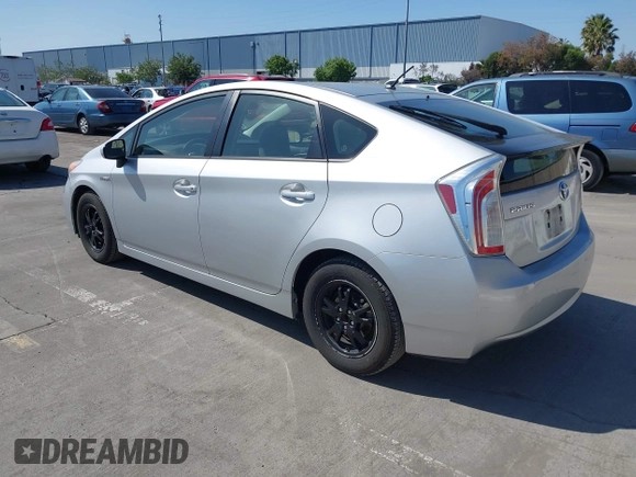 2014 Toyota Prius Four with VIN JTDKN3DU6E1822490, listed as a IAAI auction lot 42182797 with 192,338 mi miles. Bid and sale history available at carsss.com. Image 3.