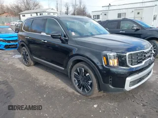 2024 Kia Telluride SX Prestige X-Pro with VIN 5XYP5DGC9RG508532, listed as a IAAI auction lot 41055717 with 4,808 mi miles and . Bid and sale history available at DreamBid. Image 1.