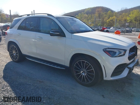 2020 Mercedes-Benz GLE 450 z VIN 4JGFB5KB9LA292127, wystawiony jako IAAI lot #42056261 z przebiegiem 59 165 mil mil oraz . Historia ofert i sprzedaży dostępna na DreamBid. Obrazek 1.