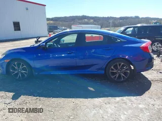 2019 Honda Civic Sedan Sport with VIN 2HGFC2F8XKH577032, listed as a IAAI auction lot 41688606 with 111,518 mi miles. Bid and sale history available at carsss.com. Image 14.