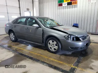 2009 Chevrolet Impala LS with VIN 2G1WB57N691128496, listed as a Copart auction lot 54211565 with 247,617 mi miles and Salvage Title. Bid and sale history available at DreamBid. Image 4.