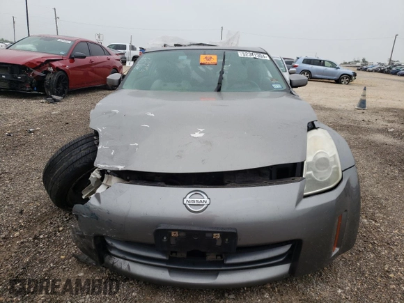 2008 Nissan 350Z Enthusiast with VIN JN1BZ34D98M704279, listed as a Copart auction lot 52341304 with Not provided miles and Salvage title. Bid and sale history available at DreamBid. Image 5.