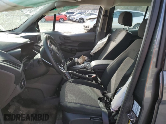 2020 Ford Transit Connect XL with VIN NM0GE9E29L1460302, listed as a Copart auction lot 47608165 with 36,221 mi miles and Salvage title. Bid and sale history available at DreamBid. Image 7.