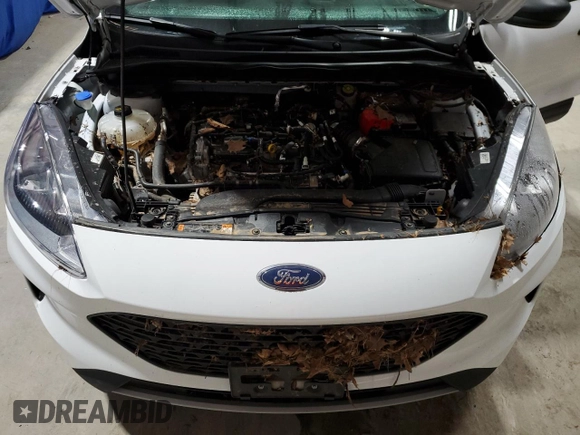 2022 Ford Escape S z VIN 1FMCU0F69NUA84814, wystawiony jako Copart lot #48158135 z przebiegiem Nie podano mil oraz Czysty tytuł • Clean title. Historia ofert i sprzedaży dostępna na DreamBid. Obrazek 12.