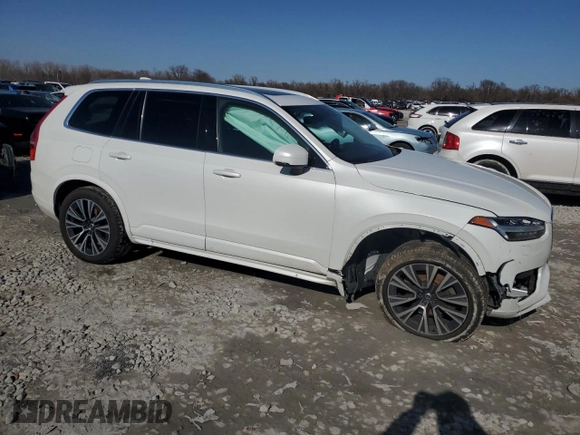 2020 Volvo XC90 Momentum with VIN YV4102PK2L1540873, listed as a Copart auction lot 47115885 with 66,156 mi miles and Salvage Title. Bid and sale history available at carsss.com. Image 4.