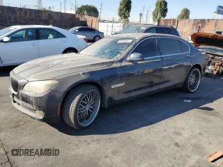 2010 BMW 7 Series 750Li xDrive with VIN WBAKC8C57AC430191, listed as a Copart auction lot 82048854 with 140,024 mi miles and Salvage Title. Bid and sale history available at DreamBid. Image 1.