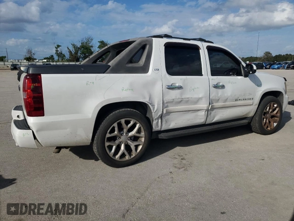 2007 Chevrolet Avalanche LT w/3LT with VIN 3GNEC12037G224778, listed as a Copart auction lot 75393564 with 235,724 mi miles and Salvage Title. Bid and sale history available at carsss.com. Image 3.