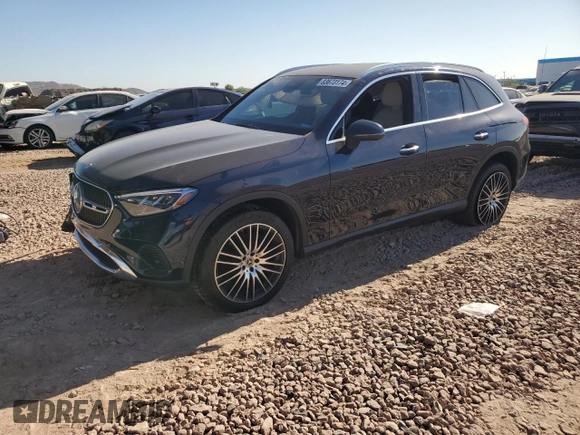 2023 Mercedes-Benz GLC with VIN W1NKM4GB4PU017391, listed as a Copart auction lot 83673174 with 27,495 mi miles and Salvage Title. Bid and sale history available at carsss.com. Image 1.