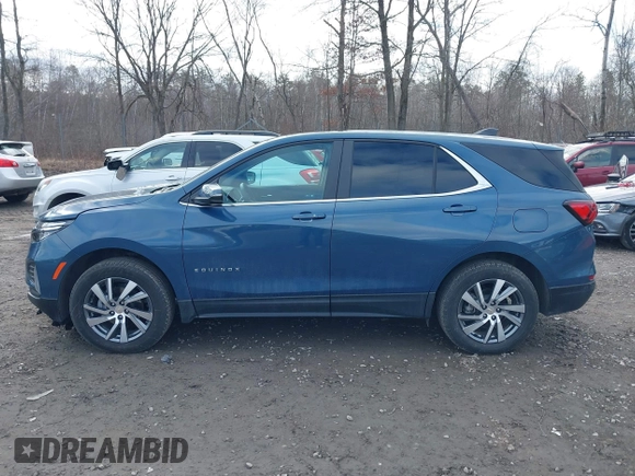 2024 Chevrolet Equinox LT with VIN 3GNAXUEG4RL188381, listed as a IAAI auction lot 41906385 with 11,290 mi miles. Bid and sale history available at carsss.com. Image 14.
