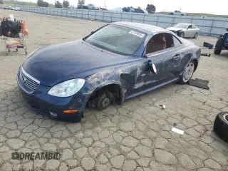 2004 Lexus SC with VIN JTHFN48Y140060421, listed as a Copart auction lot 47295835 with 98,216 mi miles and Salvage Title. Bid and sale history available at carsss.com. Image 1.