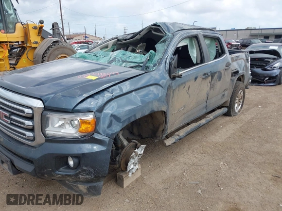 2019 GMC Canyon 2WD SLE with VIN 1GTG5CEN5K1209642, listed as a IAAI auction lot 41493593 with 57,697 mi miles. Bid and sale history available at carsss.com. Image 6.