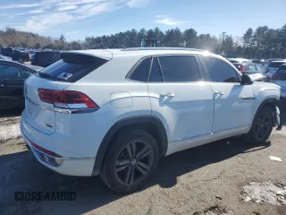 2021 Volkswagen Atlas SE z VIN 1V2RE2CA8MC203553, wystawiony jako Copart lot #45873045 z przebiegiem 83 348 mil mil oraz Szkoda całkowita • Salvage title. Historia ofert i sprzedaży dostępna na DreamBid. Obrazek 3.