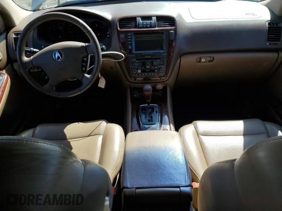 2004 Acura MDX Touring with VIN 2HNYD18904H529590, listed as a Copart auction lot 50050825 with 286,126 mi miles and Salvage title. Bid and sale history available at DreamBid. Image 8.