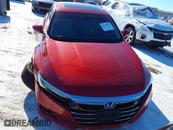 2022 Honda Accord Touring with VIN 1HGCV3F97NA019301, listed as a IAAI auction lot 41315717 with 64,788 mi miles and . Bid and sale history available at DreamBid. Image 12.