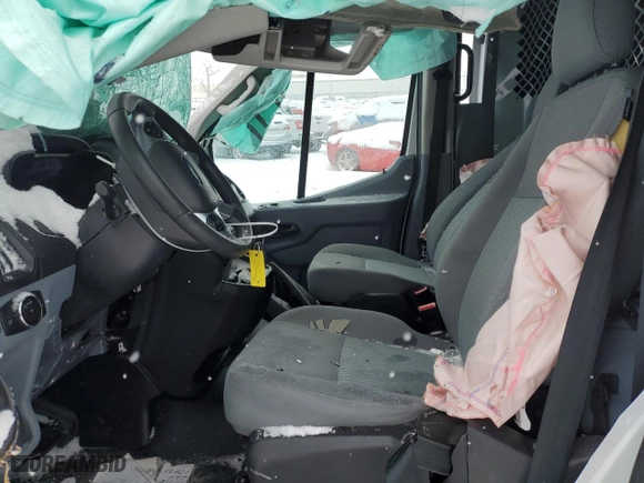 2018 Ford Transit Van with VIN 1FTBW2CM9JKB40572, listed as a Copart auction lot 41764185 with NaN miles and Salvage Title. Bid and sale history available at carsss.com. Image 7.