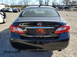 2011 Infiniti M37 with VIN JN1BY1AR8BM373693, listed as a Copart auction lot 80123764 with 92,075 mi miles and Salvage Title. Bid and sale history available at carsss.com. Image 6.