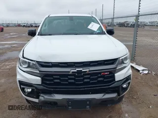 2021 Chevrolet Colorado 4WD Z71 with VIN 1GCGTDEN9M1256767, listed as a IAAI auction lot 42188311 with 55,116 mi miles and . Bid and sale history available at DreamBid. Image 12.