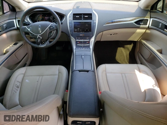 2016 Lincoln MKZ with VIN 3LN6L2GK4GR630680, listed as a Copart auction lot 55644633 with 91,483 mi miles and Salvage Title. Bid and sale history available at DreamBid. Image 8.