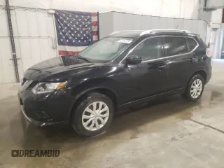 2016 Nissan Rogue SV z VIN KNMAT2MV1GP594323, wystawiony jako Copart lot #52384725 z przebiegiem 121 663 mil mil oraz Szkoda całkowita • Salvage title. Historia ofert i sprzedaży dostępna na DreamBid. Obrazek 1.