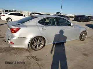 2008 Lexus IS with VIN JTHBK262X82079988, listed as a Copart auction lot 73482344 with 316,599 mi miles and Salvage Title. Bid and sale history available at carsss.com. Image 3.