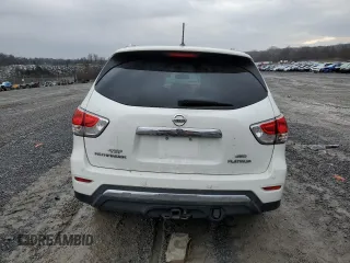 2013 Nissan Pathfinder Platinum z VIN 5N1AR2MM3DC675456, wystawiony jako Copart lot #79548284 z przebiegiem 199 935 mil mil oraz Szkoda całkowita • Salvage title. Historia ofert i sprzedaży dostępna na DreamBid. Obrazek 6.