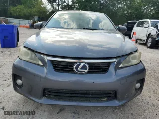 2012 Lexus CT 200h with VIN JTHKD5BH2C2052122, listed as a Copart auction lot 54566045 with 254,639 mi miles and Clean Title. Bid and sale history available at carsss.com. Image 5.