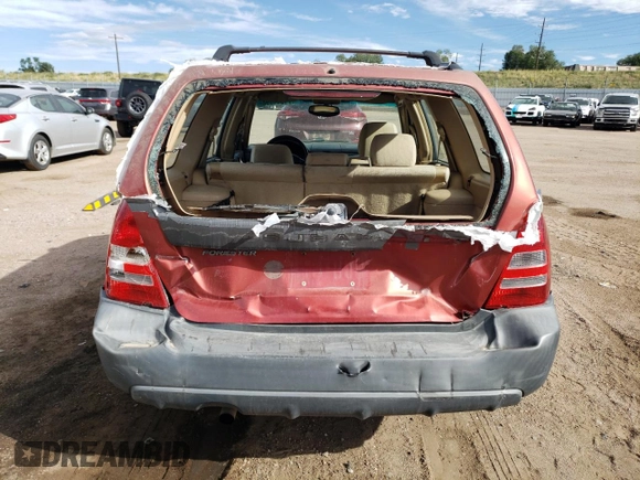 2003 Subaru Forester X with VIN JF1SG63653H711759, listed as a Copart auction lot 71041694 with 237,034 mi miles and Salvage Title. Bid and sale history available at carsss.com. Image 6.