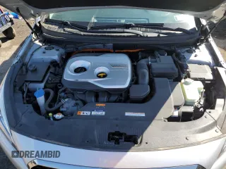 2016 Hyundai Sonata Hybrid SE with VIN KMHE24L1XGA025242, listed as a Copart auction lot 47191383 with 57,688 mi miles. Bid and sale history available at carsss.com. Image 13.