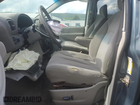 2006 Dodge Caravan SXT with VIN 1D4GP45R86B631958, listed as a Copart auction lot 55338725 with Not provided miles and Salvage title. Bid and sale history available at DreamBid. Image 7.