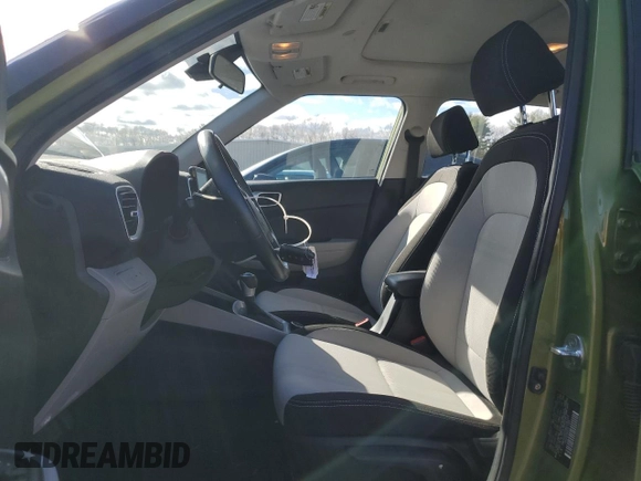 2022 Hyundai Venue SEL with VIN KMHRC8A39NU166129, listed as a Copart auction lot 49992155 with 29,775 mi miles and Salvage Title. Bid and sale history available at DreamBid. Image 7.