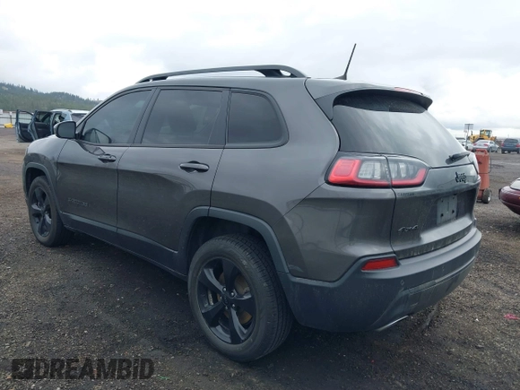 2020 Jeep Cherokee Altitude with VIN 1C4PJMLN0LD529679, listed as a IAAI auction lot 41824288 with 96,564 mi miles. Bid and sale history available at carsss.com. Image 3.