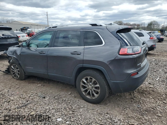 2019 Jeep Cherokee Latitude Plus z VIN 1C4PJMLXXKD398874, wystawiony jako Copart lot #53230615 z przebiegiem 81 386 mil mil oraz Szkoda całkowita • Salvage title. Historia ofert i sprzedaży dostępna na DreamBid. Obrazek 2.