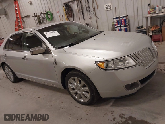 2012 Lincoln MKZ with VIN 3LNHL2JC6CR832702, listed as a IAAI auction lot 41977883 with 159,760 mi miles. Bid and sale history available at carsss.com. Image 1.